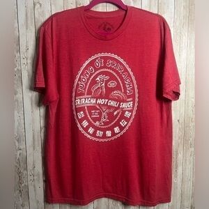 Tuong Ot Sriracha Red Hot Mens Short Sleeved T-Shirt